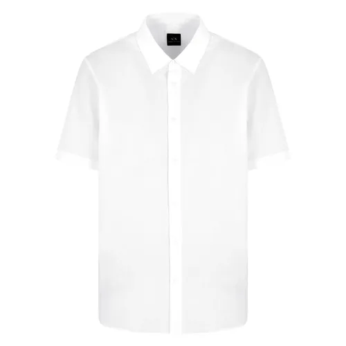 Shirts > Short Sleeve Shirts - - Armani Exchange - Modalova