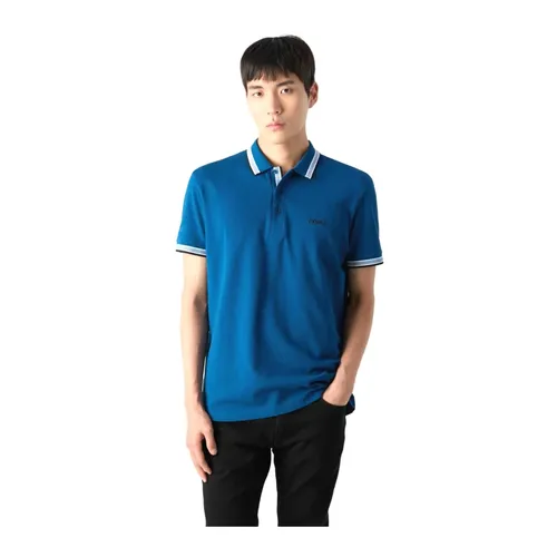 Hugo - Tops > Polo Shirts - Blue - Hugo - Modalova