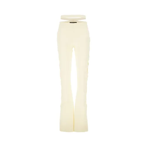 Trousers > Wide Trousers - - Andrea Adamo - Modalova