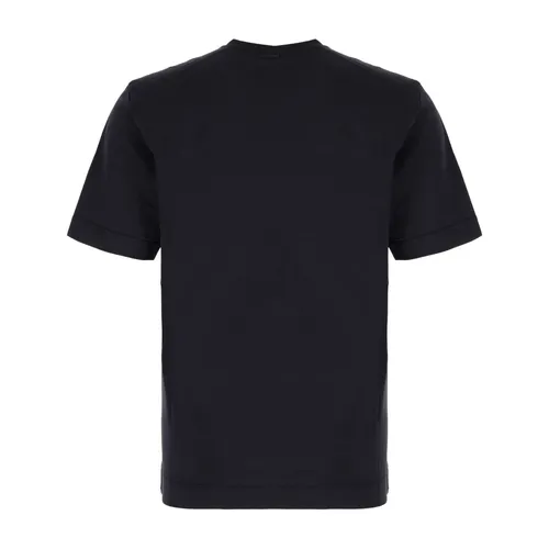 Zegna - Tops > T-Shirts - Blue - Zegna - Modalova