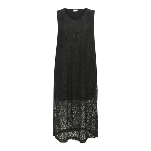 Dresses > Day Dresses > Midi Dresses - - Kaffe Curve - Modalova