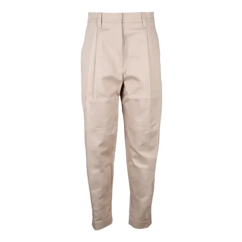 Trousers > Tapered Trousers - - Brunello Cucinelli - Modalova