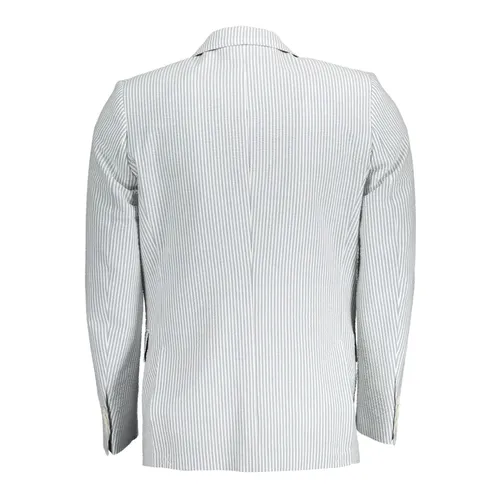 Gant - Jackets > Blazers - White - Gant - Modalova