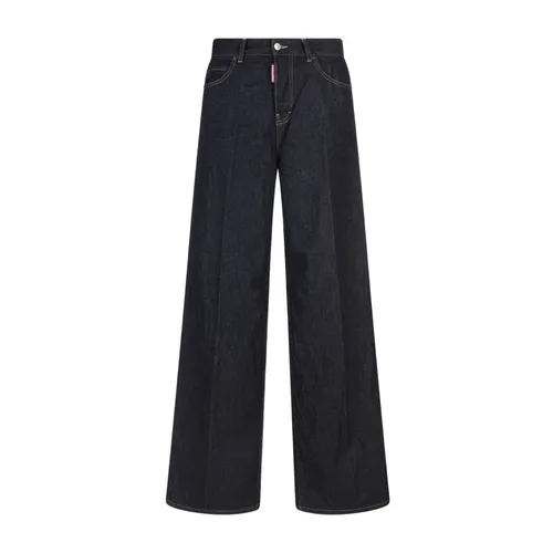 Trousers > Wide Trousers - - Dsquared2 - Modalova