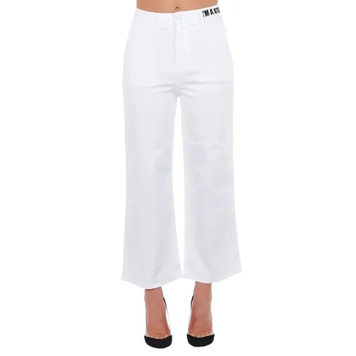Trousers > Cropped Trousers - - Frankie Morello - Modalova