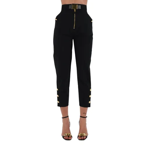 Trousers > Cropped Trousers - - Elisabetta Franchi - Modalova