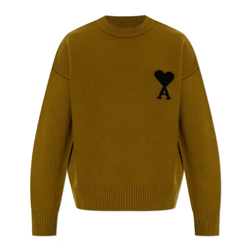 Knitwear > Round-neck Knitwear - - Ami Paris - Modalova