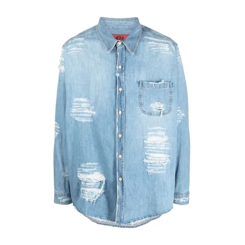 Shirts > Denim Shirts - - 424 - Modalova
