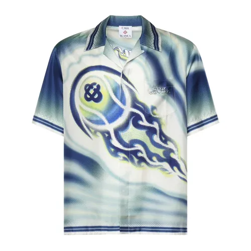 Shirts > Short Sleeve Shirts - - Casablanca - Modalova