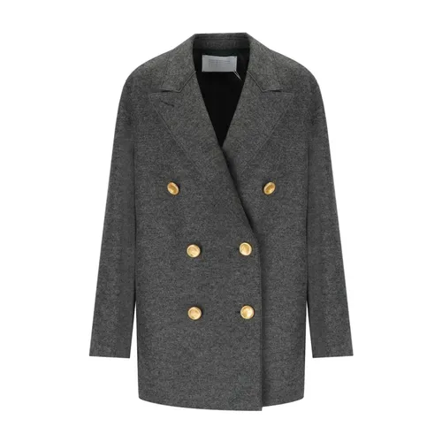 Coats > Double-Breasted Coats - - Harris Wharf London - Modalova