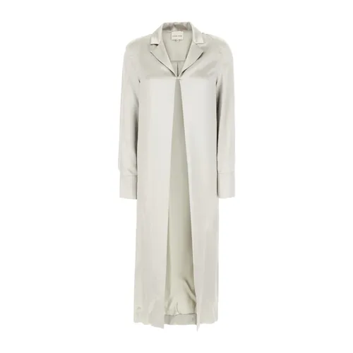 Coats > Single-Breasted Coats - - Loulou Studio - Modalova