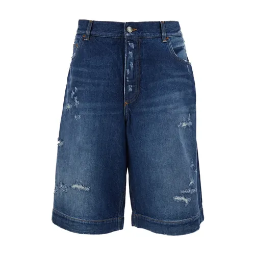 Shorts > Denim Shorts - - Dolce & Gabbana - Modalova