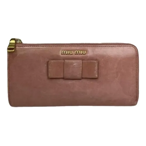 Pre-owned > Pre-owned Accessories > Pre-owned Wallets - - Miu Miu Pre-owned - Modalova
