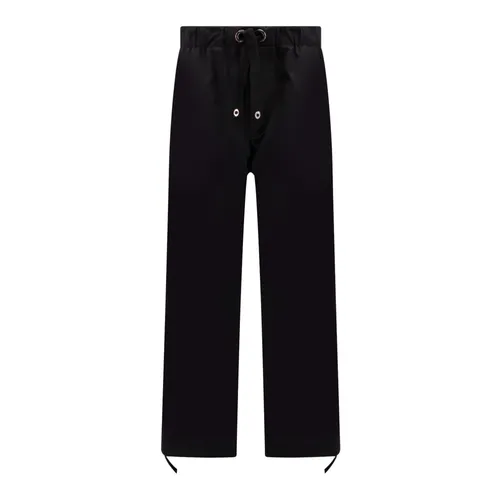 Trousers > Straight Trousers - - Versace - Modalova