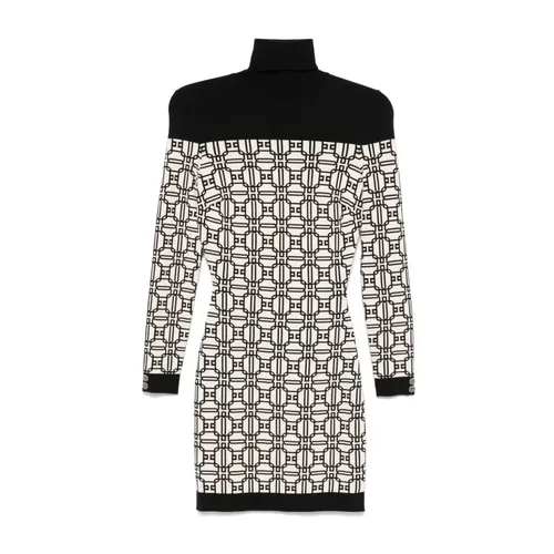 Dresses > Day Dresses > Knitted Dresses - - Elisabetta Franchi - Modalova