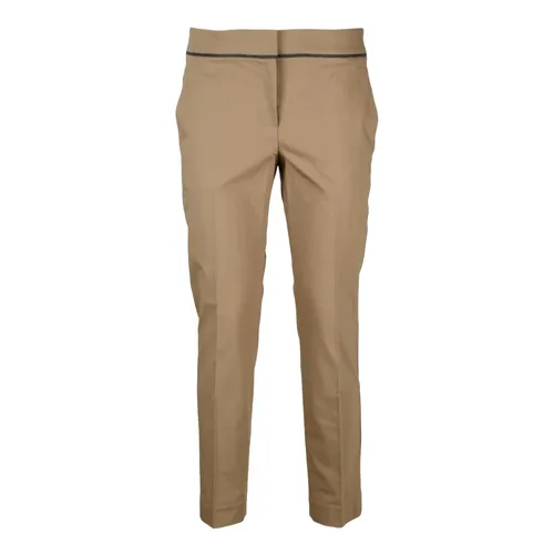 Trousers > Slim-fit Trousers - - Brunello Cucinelli - Modalova