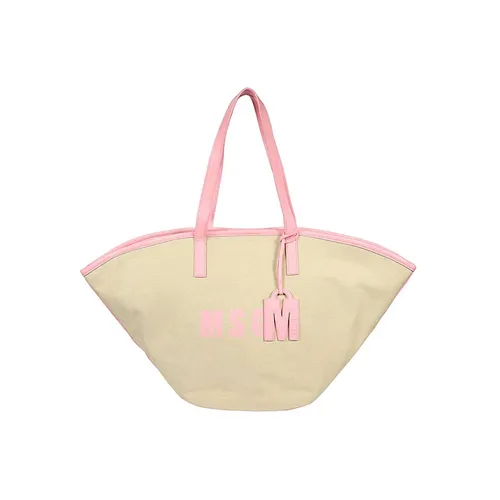 Msgm - Bags > Tote Bags - Beige - Msgm - Modalova