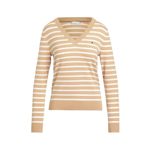 Knitwear > V-neck Knitwear - - Tommy Hilfiger - Modalova