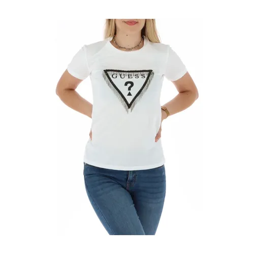 Guess - Tops > T-Shirts - White - Guess - Modalova