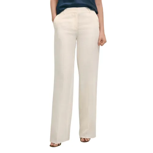 Trousers > Wide Trousers - - Brooks Brothers - Modalova