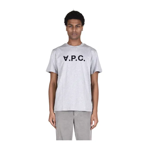 A.p.c. - Tops > T-Shirts - Gray - A.p.c. - Modalova