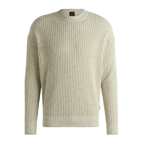 Knitwear > Round-neck Knitwear - - Hugo Boss - Modalova