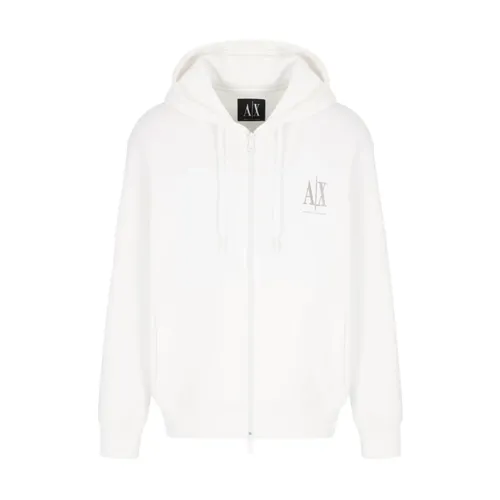 Sweatshirts & Hoodies > Zip-throughs - - Armani Exchange - Modalova