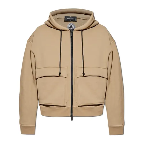 Sweatshirts & Hoodies > Zip-throughs - - Dsquared2 - Modalova