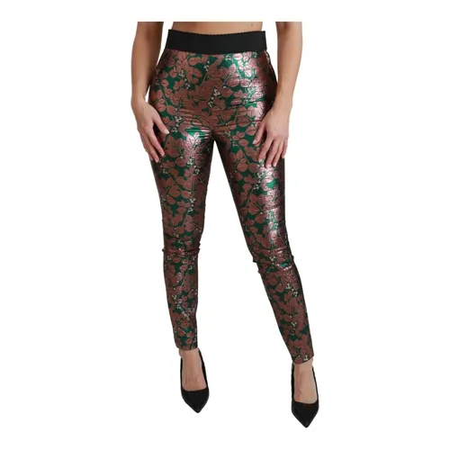 Trousers > Leggings - - Dolce & Gabbana - Modalova