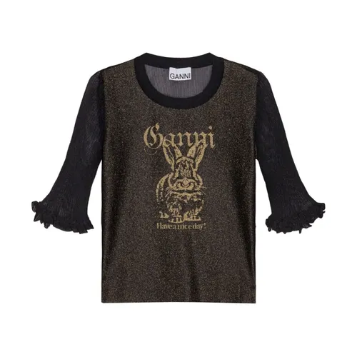 Knitwear > Round-neck Knitwear - - Ganni - Modalova