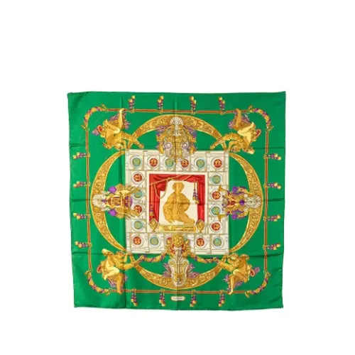 Pre-owned > Pre-owned Accessories > Pre-owned Scarves - - Hermès Vintage - Modalova