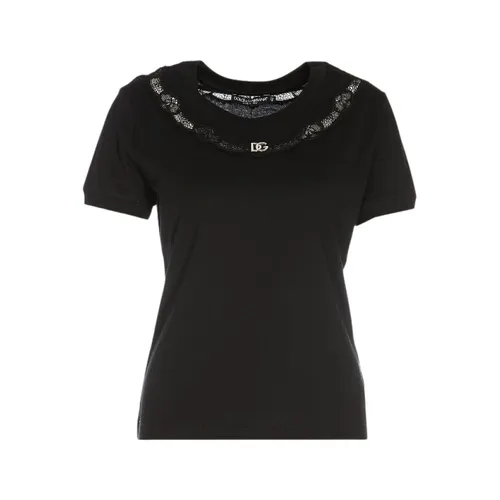 Tops > T-Shirts - - Dolce & Gabbana - Modalova