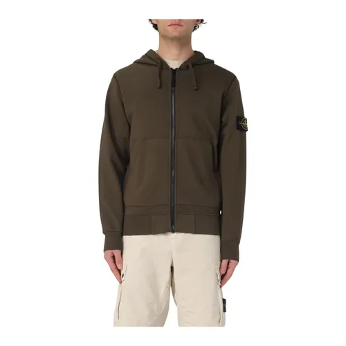 Sweatshirts & Hoodies > Zip-throughs - - Stone Island - Modalova