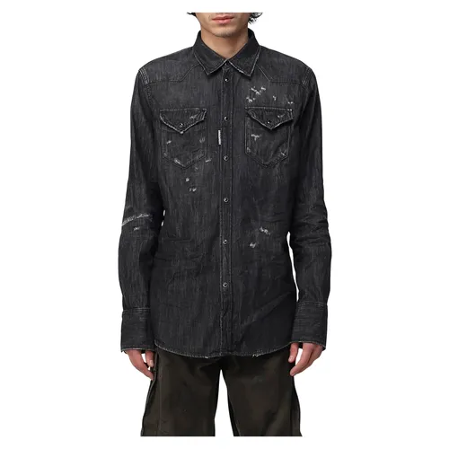 Shirts > Denim Shirts - - Dsquared2 - Modalova