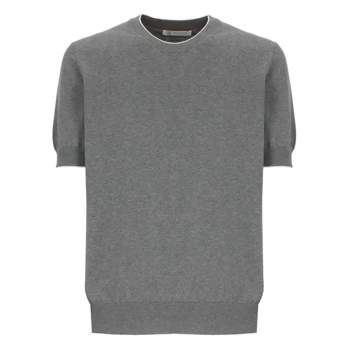 Knitwear > Round-neck Knitwear - - Brunello Cucinelli - Modalova