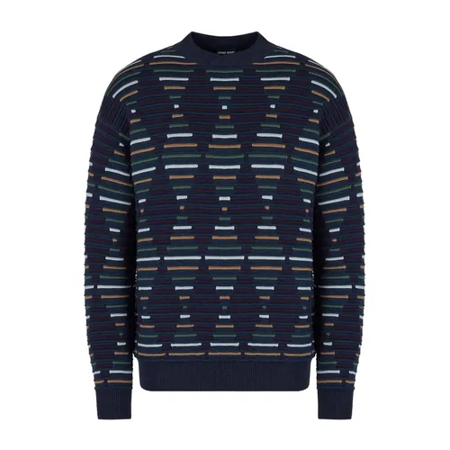 Knitwear > Round-neck Knitwear - - Giorgio Armani - Modalova
