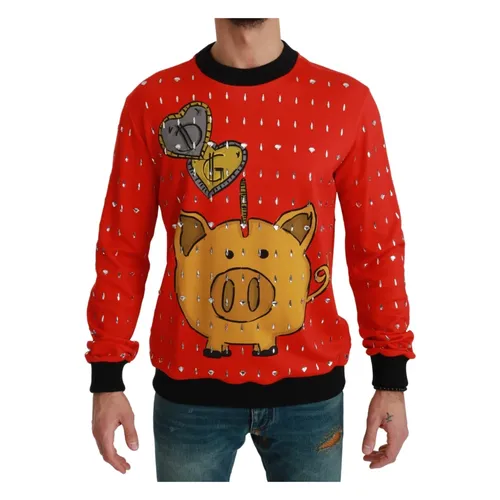 Knitwear > Round-neck Knitwear - - Dolce & Gabbana - Modalova