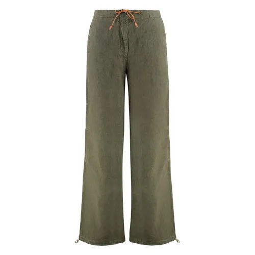 Trousers > Wide Trousers - - 120% Lino - Modalova
