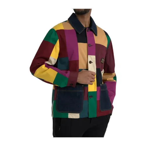 Jackets > Denim Jackets - - Dolce & Gabbana - Modalova