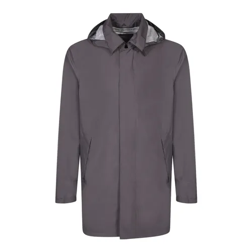 Herno - Coats > Parkas - Gray - Herno - Modalova