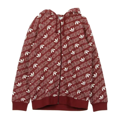 Sweatshirts & Hoodies > Zip-throughs - - Adidas - Modalova