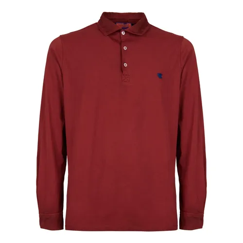 Gallo - Tops > Polo Shirts - Red - Gallo - Modalova