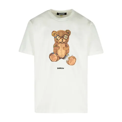 Barrow - Tops > T-Shirts - White - Barrow - Modalova
