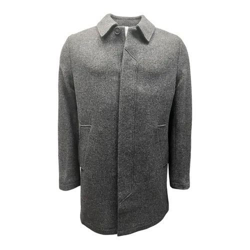 Coats > Single-Breasted Coats - - Brixtol Textiles - Modalova