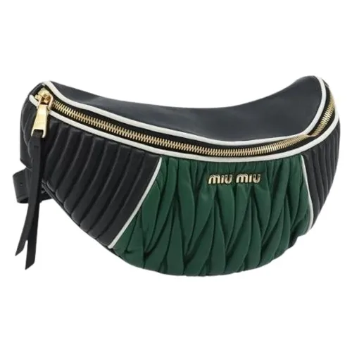 Pre-owned > Pre-owned Bags > Pre-owned Belt Bags - - Miu Miu Pre-owned - Modalova