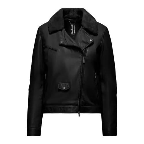 Jackets > Leather Jackets - - BomBoogie - Modalova