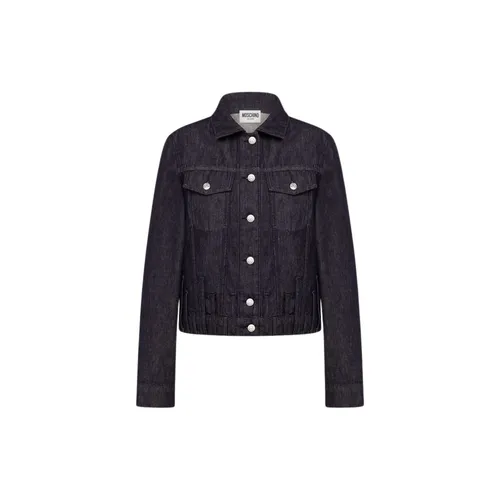 Jackets > Denim Jackets - - Moschino - Modalova