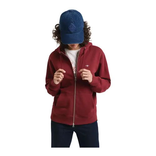 Sweatshirts & Hoodies > Zip-throughs - - Gant - Modalova