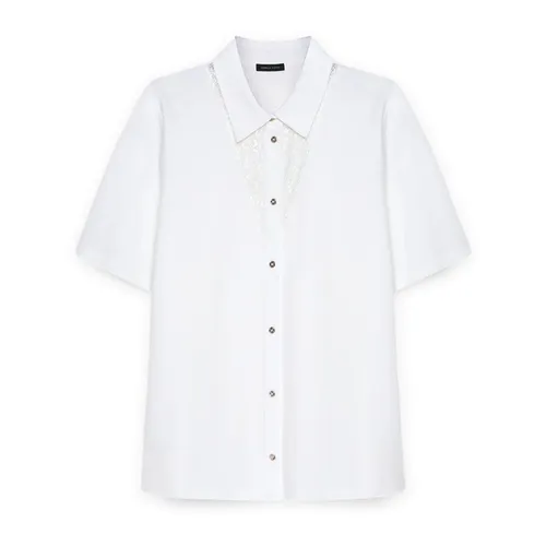 Blouses & Shirts > Shirts - - Fiorella Rubino - Modalova
