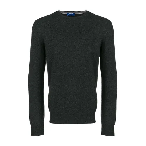 Knitwear > Round-neck Knitwear - - Barba - Modalova